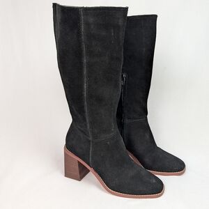 DSW Crown Vintage Ravvi Boot in Black Suede